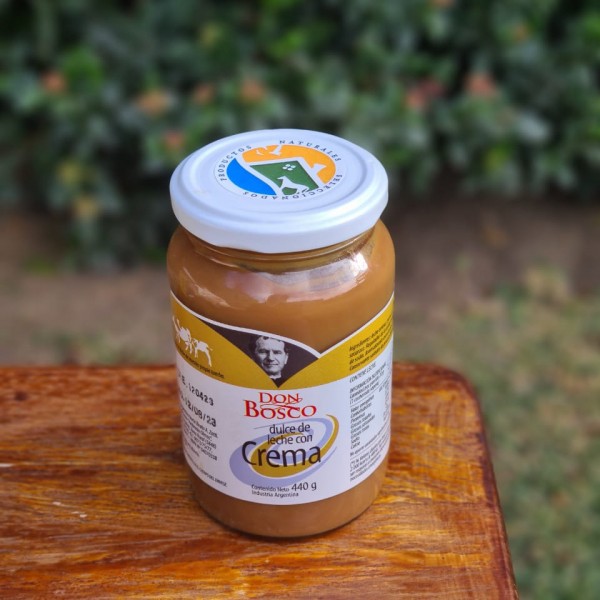 Dulce de leche con crema